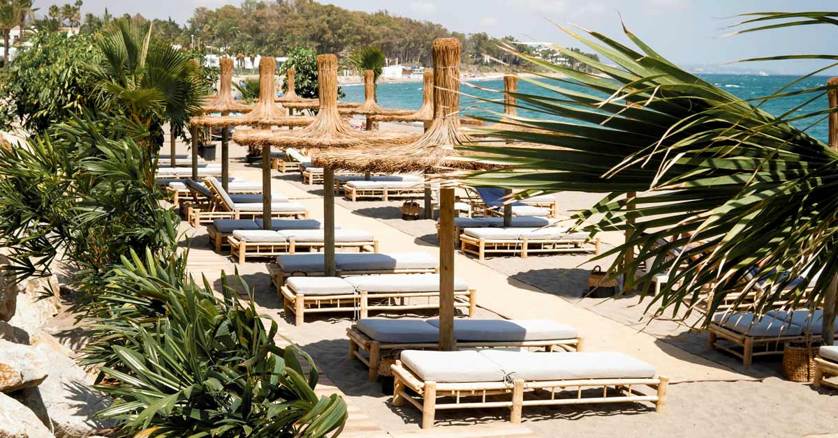 Aüa Playa sombrilla